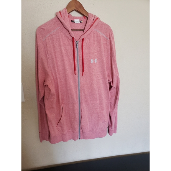 Under Armour Other - Under Armour Pink Zip Up Hoodie